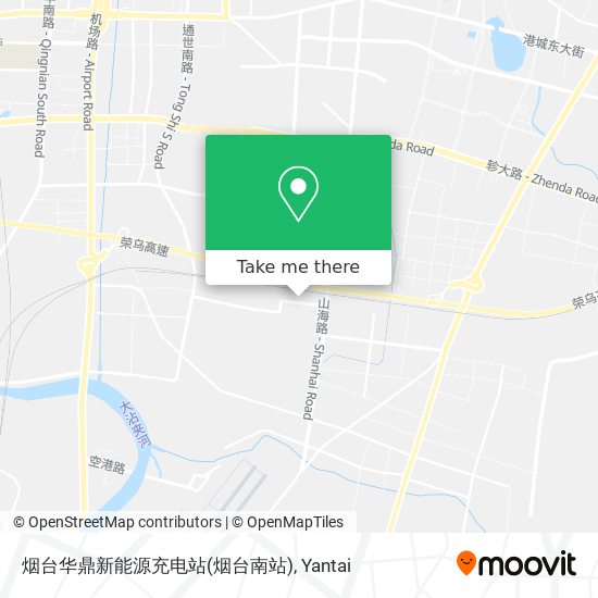 烟台华鼎新能源充电站(烟台南站) map