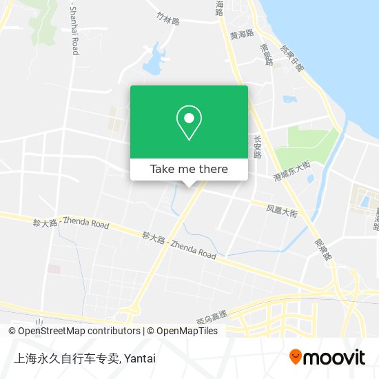 上海永久自行车专卖 map