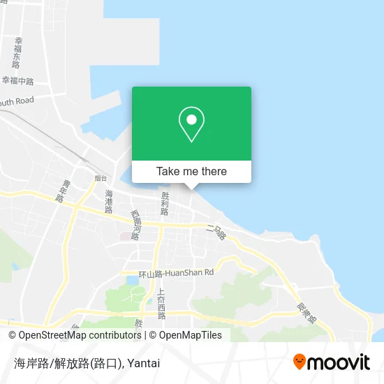 海岸路/解放路(路口) map