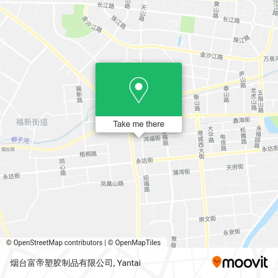 烟台富帝塑胶制品有限公司 map