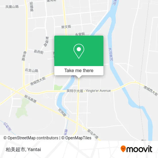 柏美超市 map