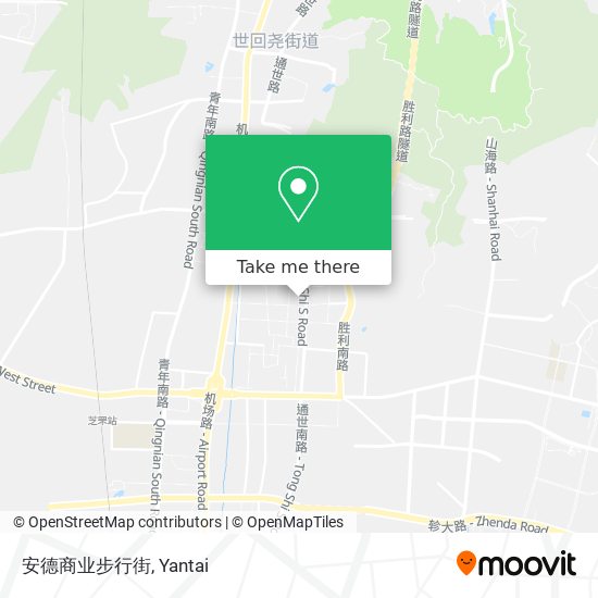 安德商业步行街 map