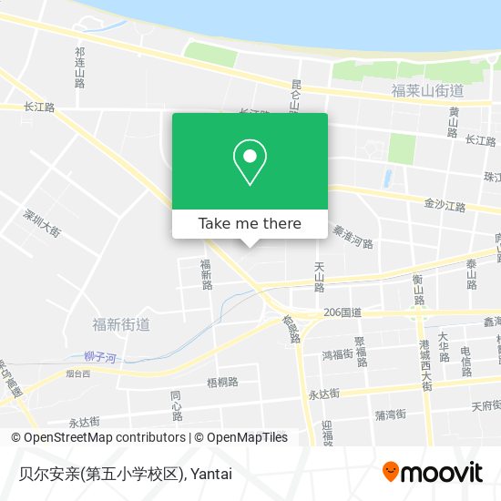 贝尔安亲(第五小学校区) map