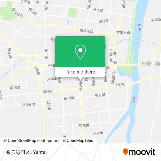 乘云绿可木 map