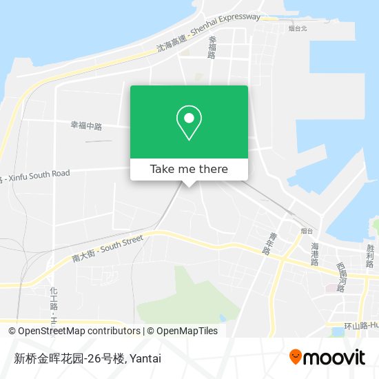 新桥金晖花园-26号楼 map