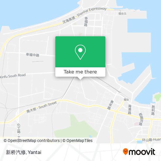 新桥汽修 map