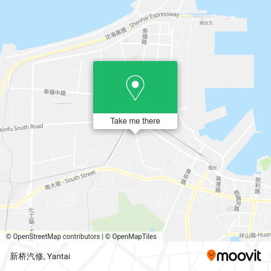 新桥汽修 map