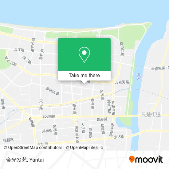金光发艺 map