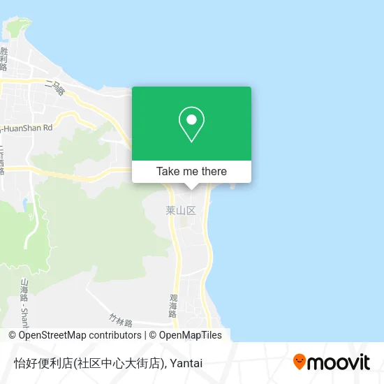怡好便利店(社区中心大街店) map