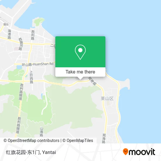 红旗花园-东1门 map