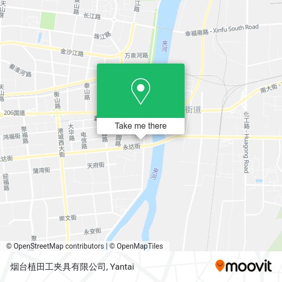 烟台植田工夹具有限公司 map