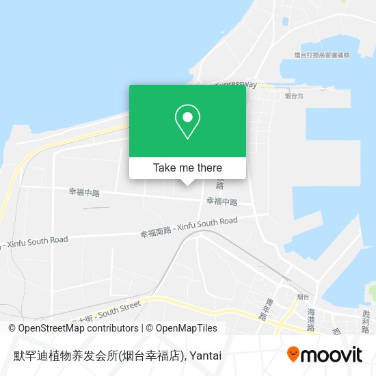 默罕迪植物养发会所(烟台幸福店) map