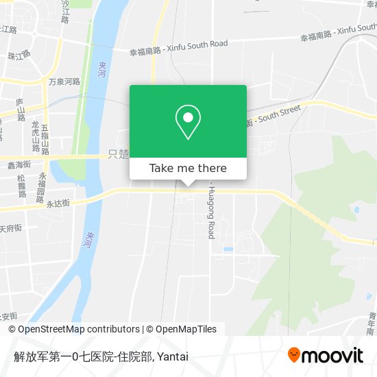 解放军第一0七医院-住院部 map
