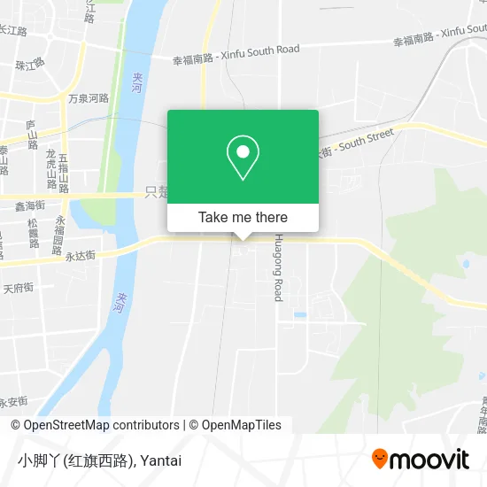 小脚丫(红旗西路) map