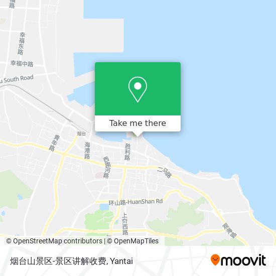 烟台山景区-景区讲解收费 map