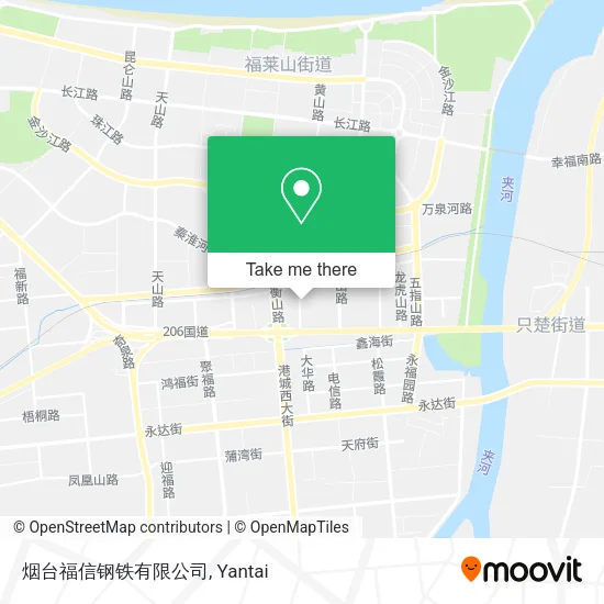 烟台福信钢铁有限公司 map