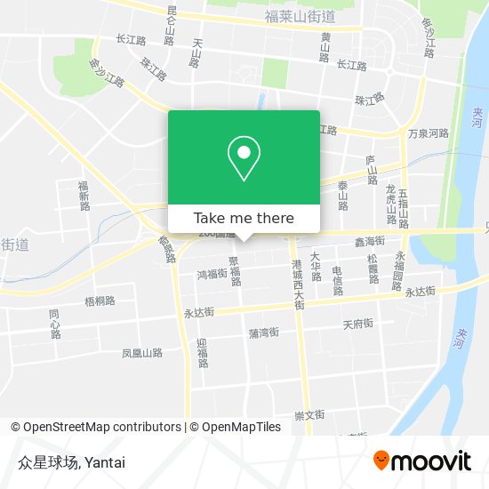 众星球场 map