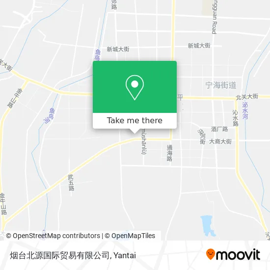 烟台北源国际贸易有限公司 map