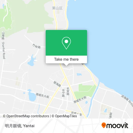 明月眼镜 map