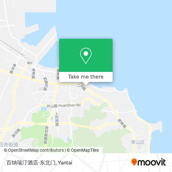 百纳瑞汀酒店-东北门 map