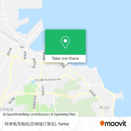 特来电充电站(百纳瑞汀酒店) map
