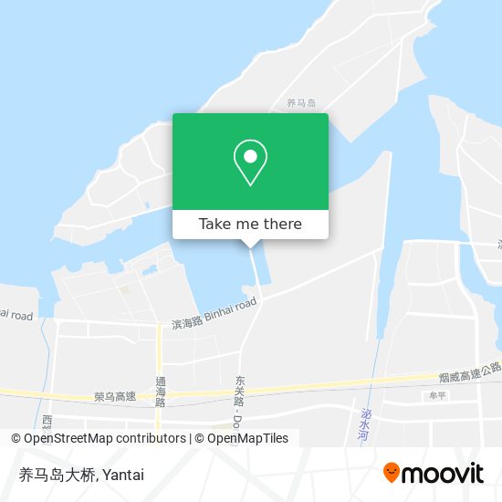 养马岛大桥 map