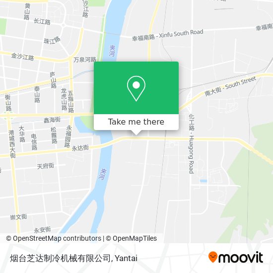 烟台芝达制冷机械有限公司 map