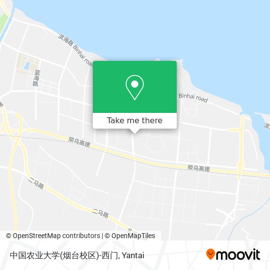 中国农业大学(烟台校区)-西门 map