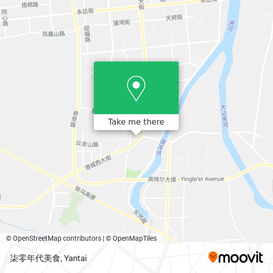 柒零年代美食 map