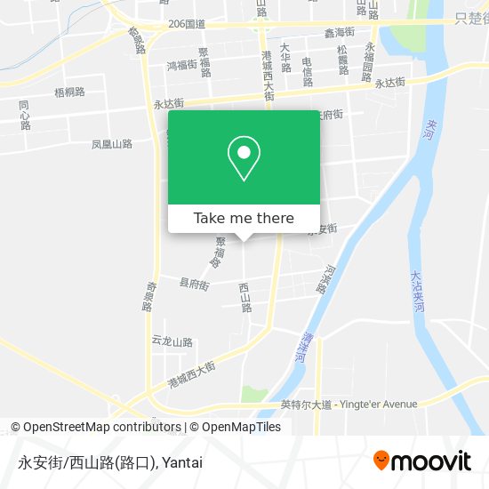 永安街/西山路(路口) map