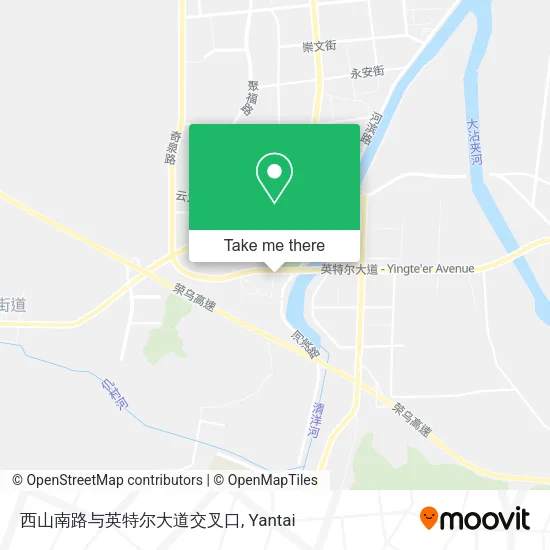 西山南路与英特尔大道交叉口 map