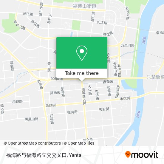 福海路与福海路立交交叉口 map