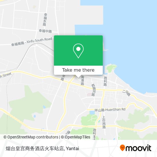 烟台皇宫商务酒店火车站店 map