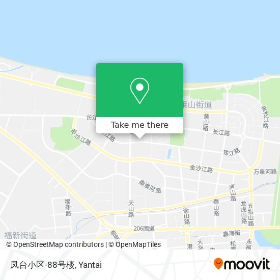 凤台小区-88号楼 map