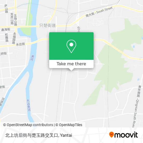 北上坊后街与楚玉路交叉口 map