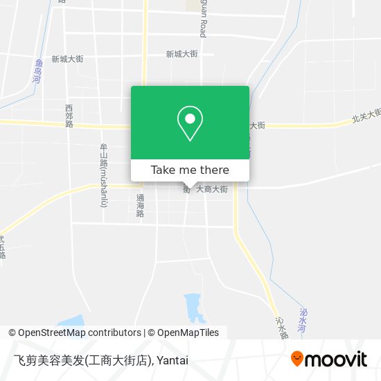 飞剪美容美发(工商大街店) map