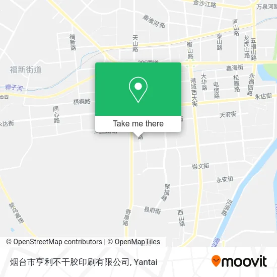烟台市亨利不干胶印刷有限公司 map