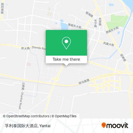 孚利泰国际大酒店 map