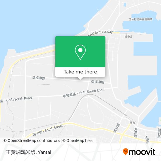 王黄焖鸡米饭 map