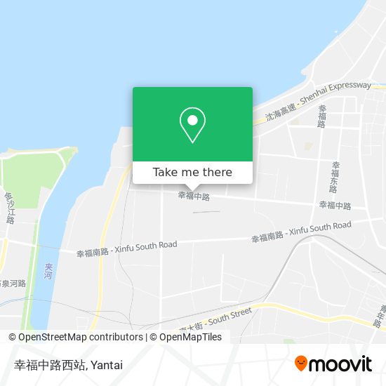 幸福中路西站 map