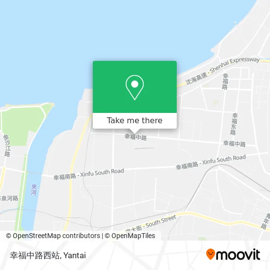 幸福中路西站 map