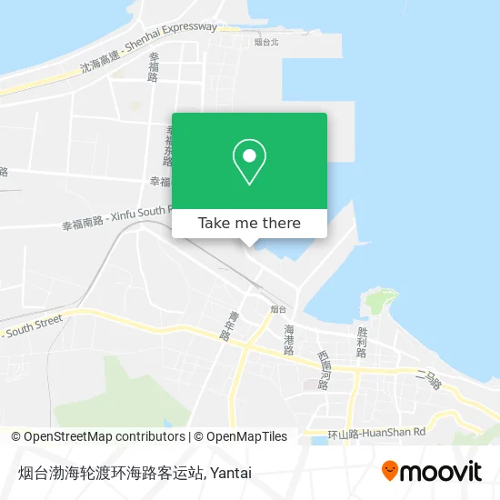 烟台渤海轮渡环海路客运站 map