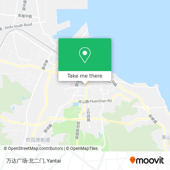 万达广场-北二门 map