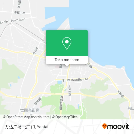 万达广场-北二门 map