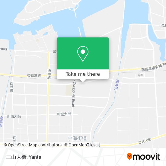 三山大街 map