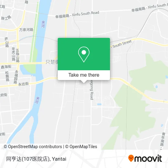 同亨达(107医院店) map