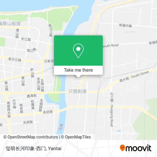 玺萌长河印象-西门 map