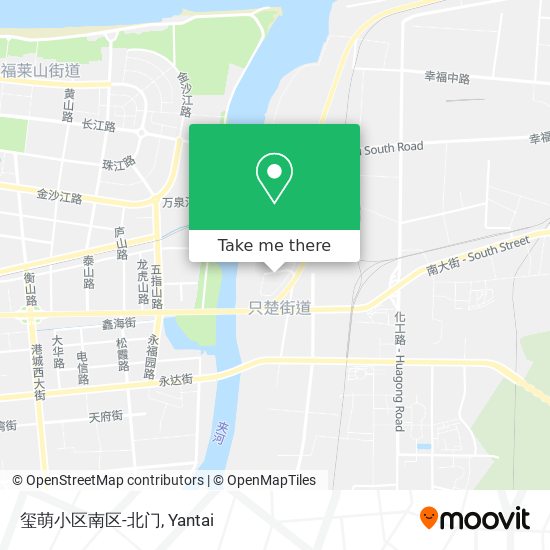 玺萌小区南区-北门 map