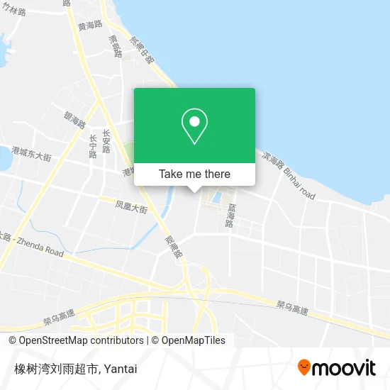 橡树湾刘雨超市 map