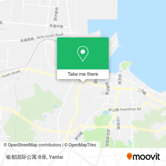 银都国际公寓-B座 map